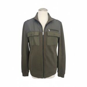 Calvin Klein Men’s Full Zip Utility Jacket Gray Size M